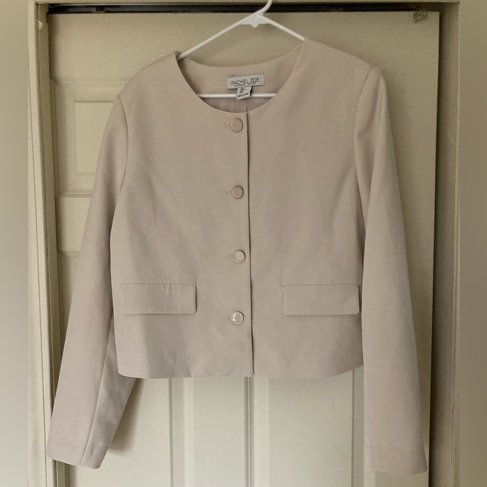 Rachel Zoe Beige Women's Blazer